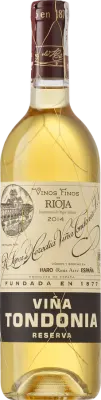 Viña Tondonia Blanco Reserva 2014 palack
