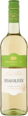 Mészáros Pál Borház Classic Collection Irsai Olivér palackja