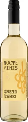 Nocte Vinis Duna-Tisza közi Cserszegi Fűszeres palackja