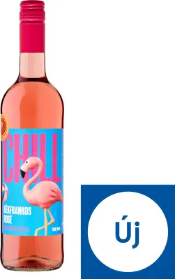 Chill Kékfrankos Rosé 2025 palackja