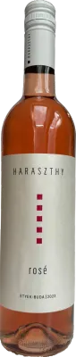 Haraszthy Pincészet Etyek-Budai Pinot Noir Rosé 2025 palackja