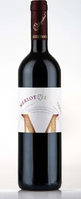 Dúzsi Tamás Merlot 2020 palackja