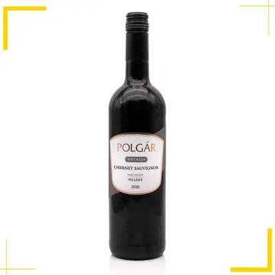 Polgár Pincészet Birtokbor Cabernet Sauvignon 2020 palackja