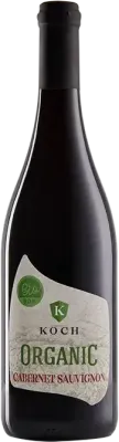 Koch Borászat Organic Cabernet Sauvignon 2020 palackja