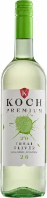 Koch Borászat Prémium Irsai Olivér 2026 palackja