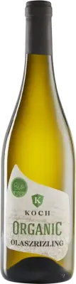 Koch Borászat Organic Olaszrizling 2020 palackja