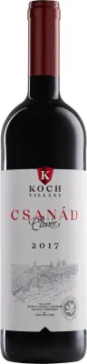 Koch Borászat Villányi Prémium Csanád Cuvée 2017 palackja